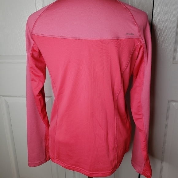 Adidas pink track climalite jacket - Picture 7 of 9
